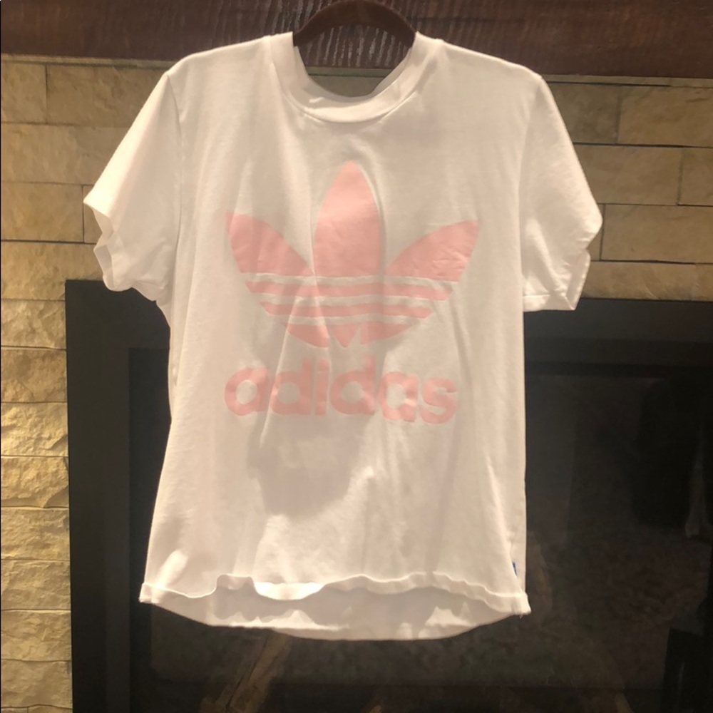 Adidas white T-shirt